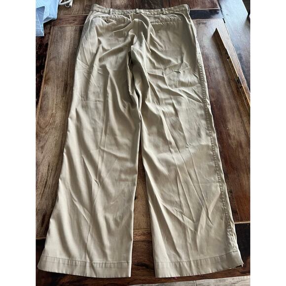 Nike Golf  Men's Khaki Dri Fit Tech Straight Pants Size 34x 32 - Picture 5 of 7